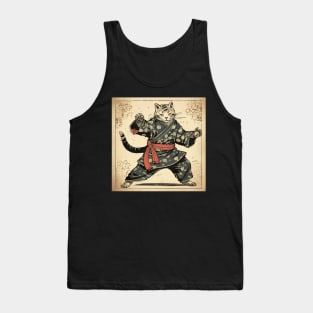 Edo cat Tank Top